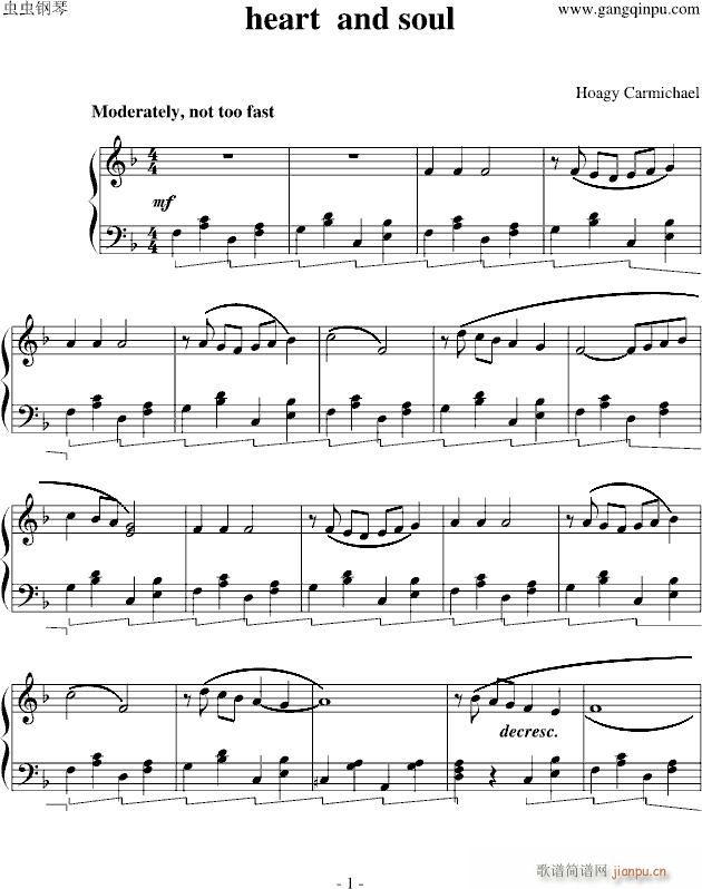 heart and soul（超人归来、咖啡王子一号店插曲）_Hoagy Carmichael1