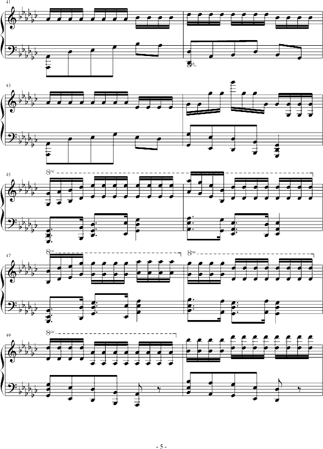 eyude no.3 in G flat_PARROT1865