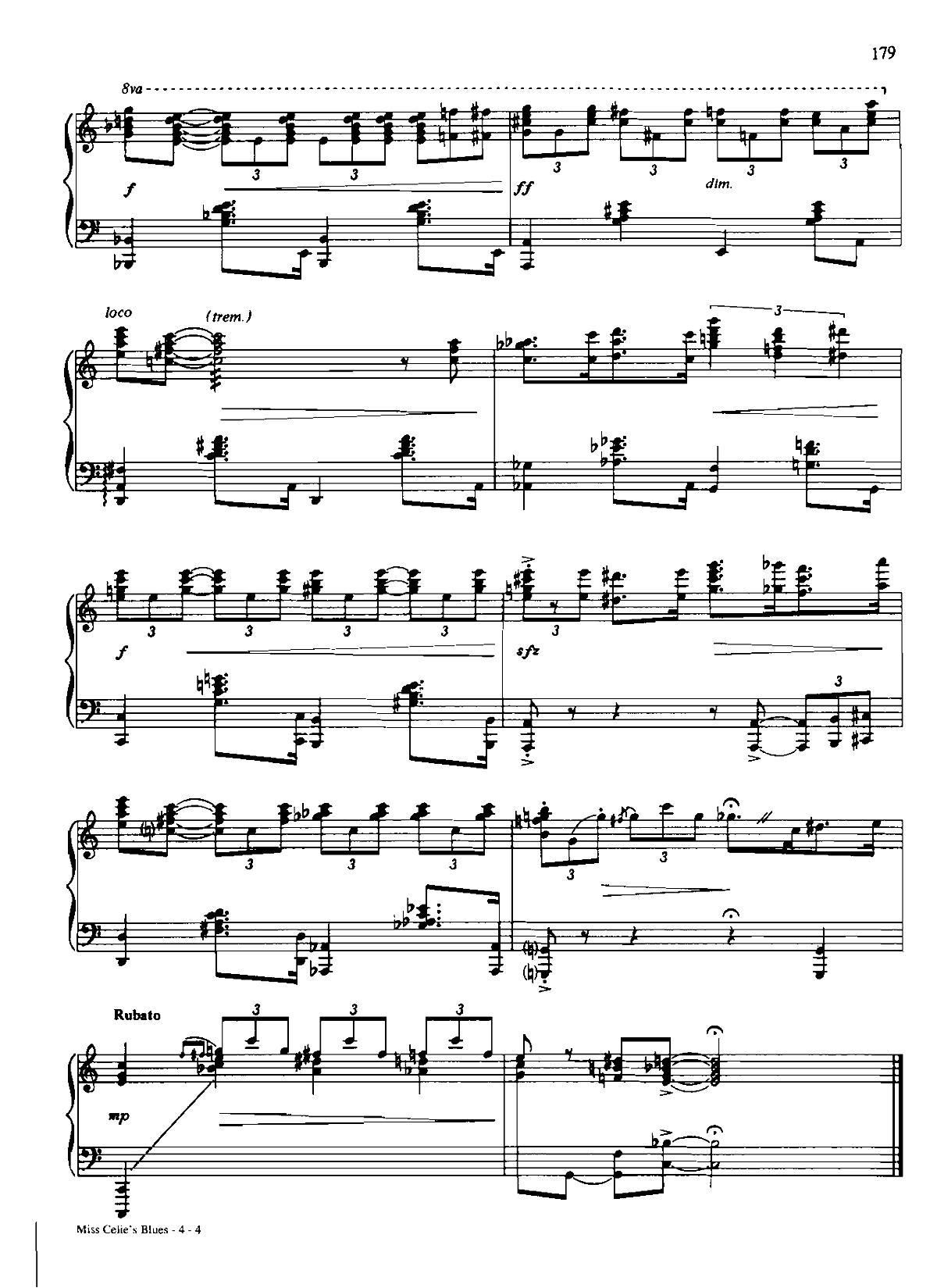 MISS CELIE S BLUES(Dan Coates 流行情调 集)4