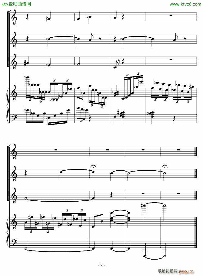 BACH变奏曲 第一和第二变奏7