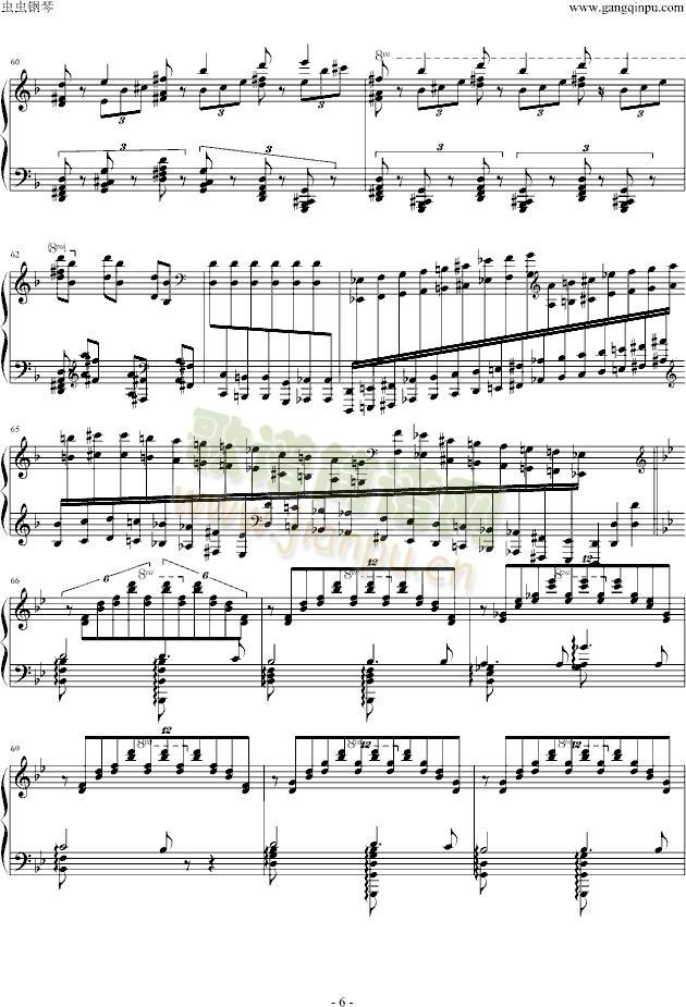 超技练习曲第4首Mazeppa6