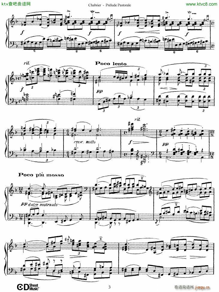 Chabrier Prelude Pastorale3