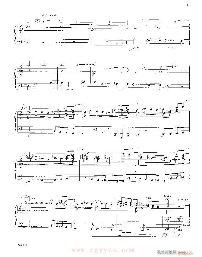 奏鸣曲 克扎诺夫斯基曲1-5-手风琴2
