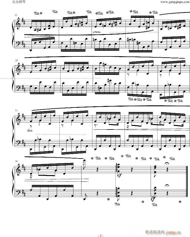 D大调前奏曲_肖邦-chopin2