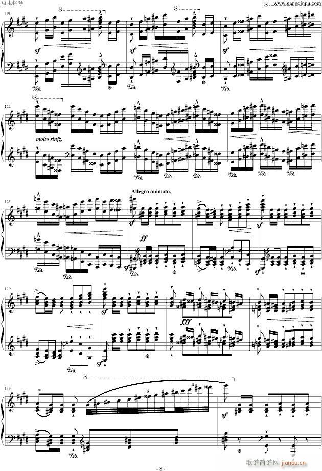李斯特 《西班牙狂想曲》难度极高的炫技大作！_李斯特4