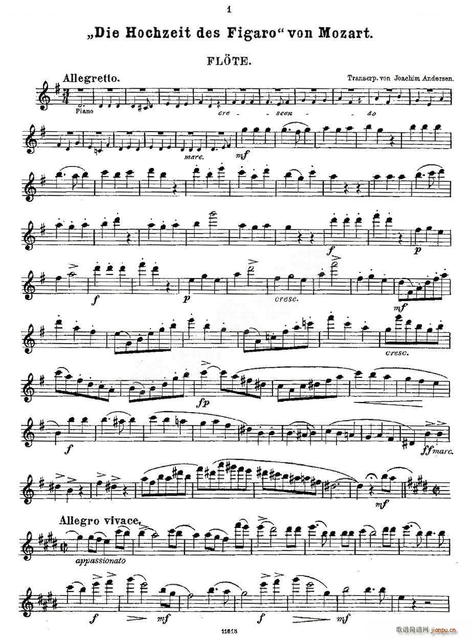 Opern Transcriptionen Op 45 1 笛萧谱2