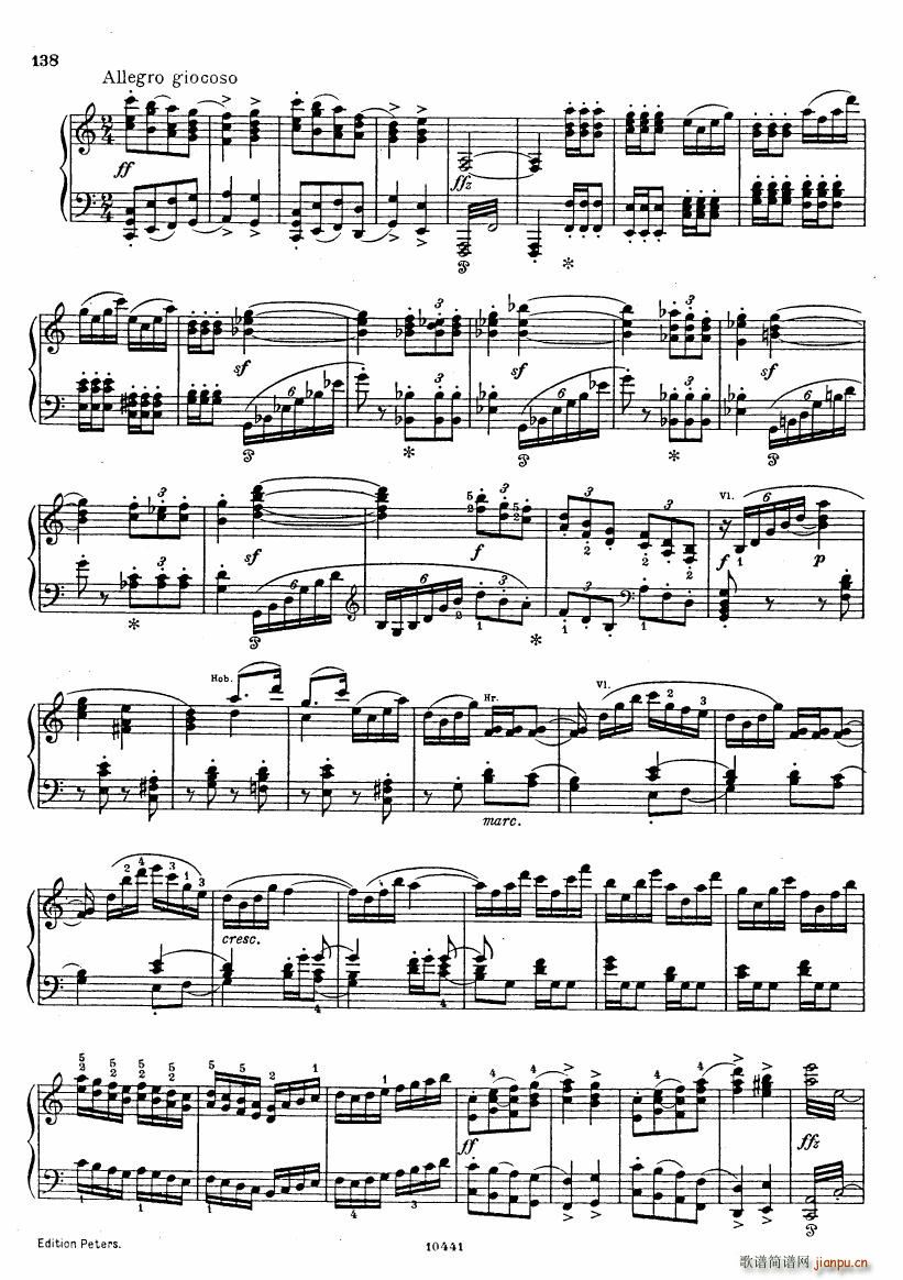 Brahms op 98 Singer Symphonie Nr 48