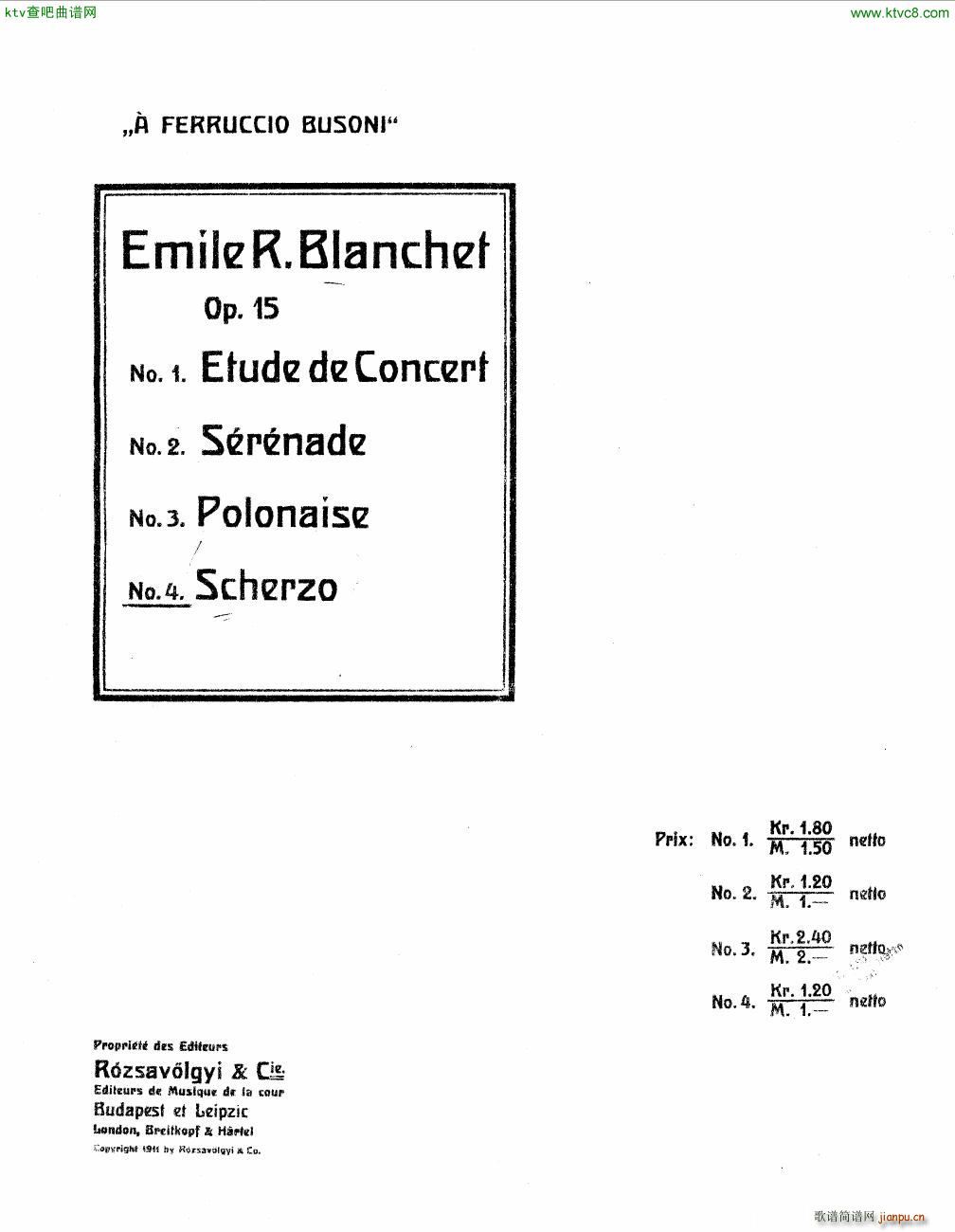 Blanchet Op 15 no 4 Scherzo1