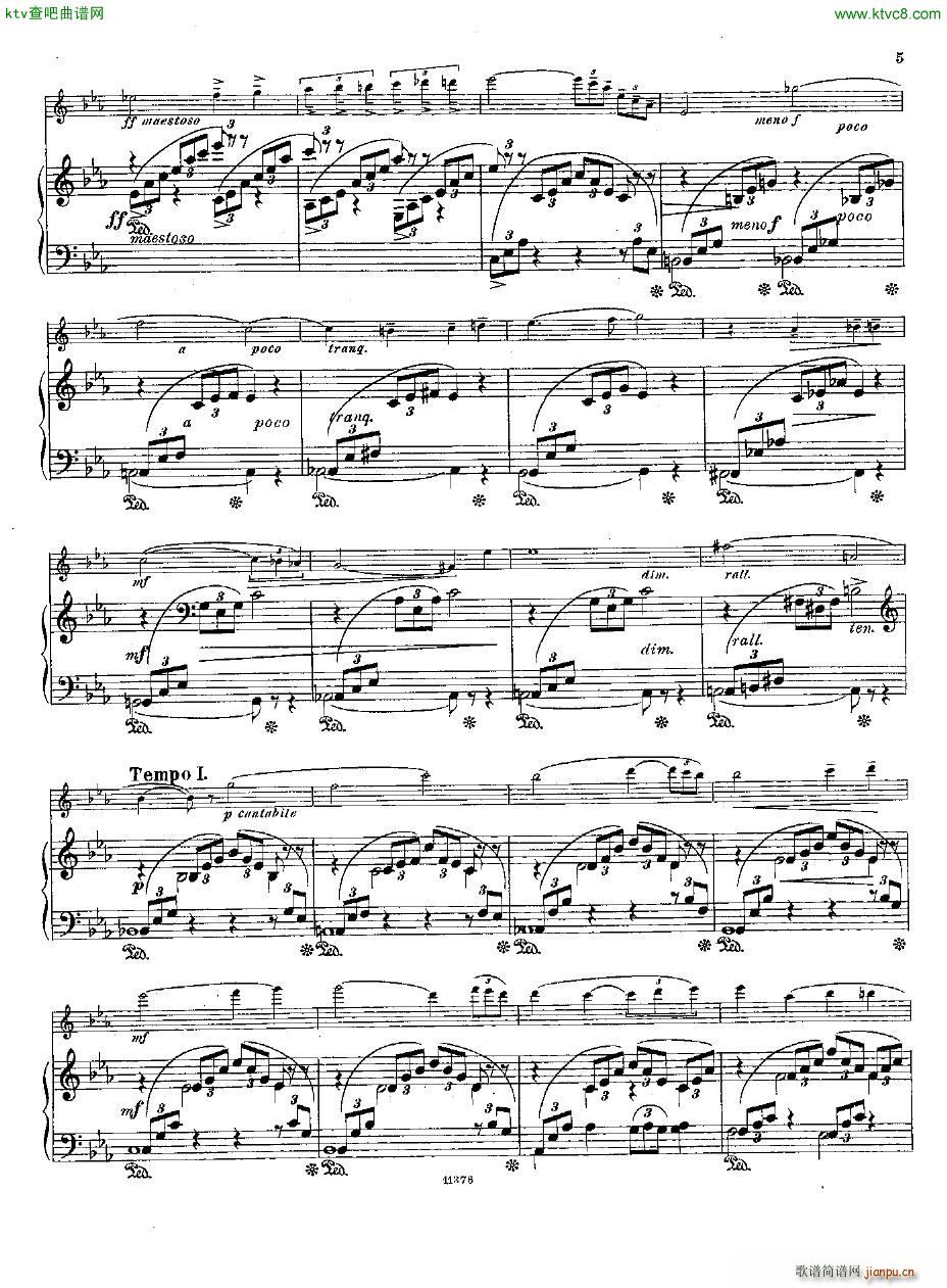 Andersen op 57 Trois Morceaux fl pno5