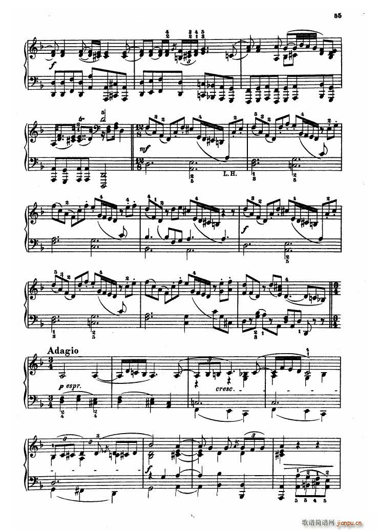 Corelli Album für Klavier Reinecke 二14