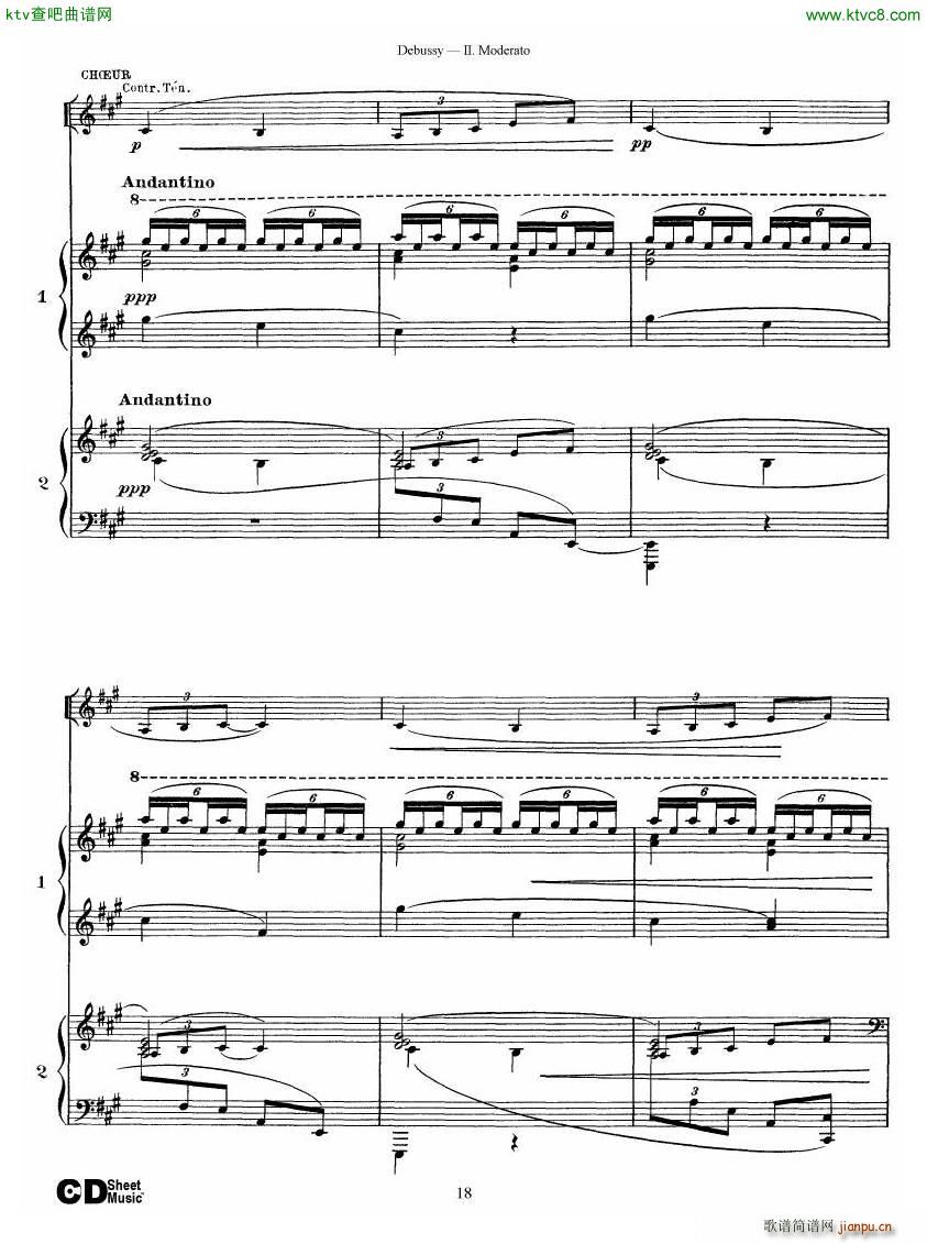 Debussy Printemps II18