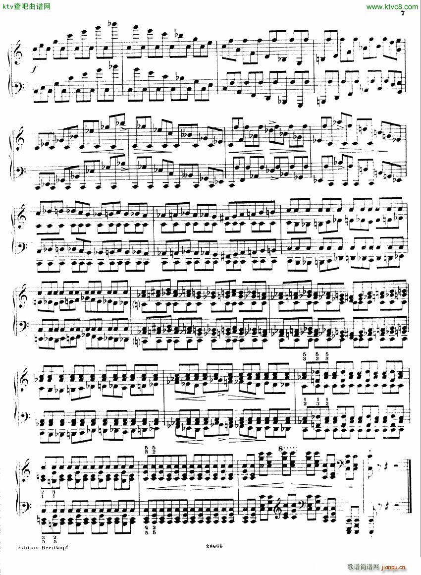 Busoni Etudes 17