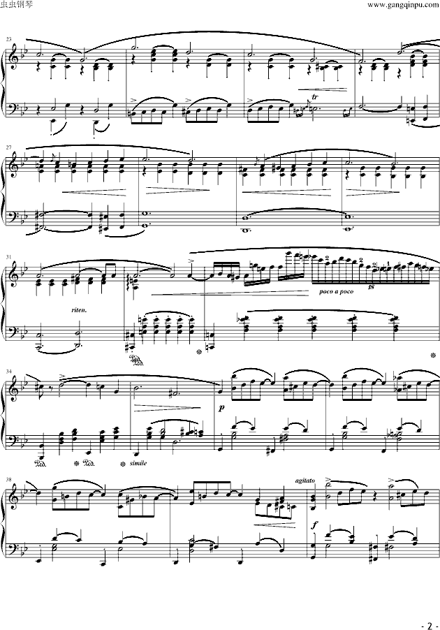 肖邦《g小调叙事曲》（musicfish_雨田版）-钢琴谱(钢琴曲)-肖邦-chopin2
