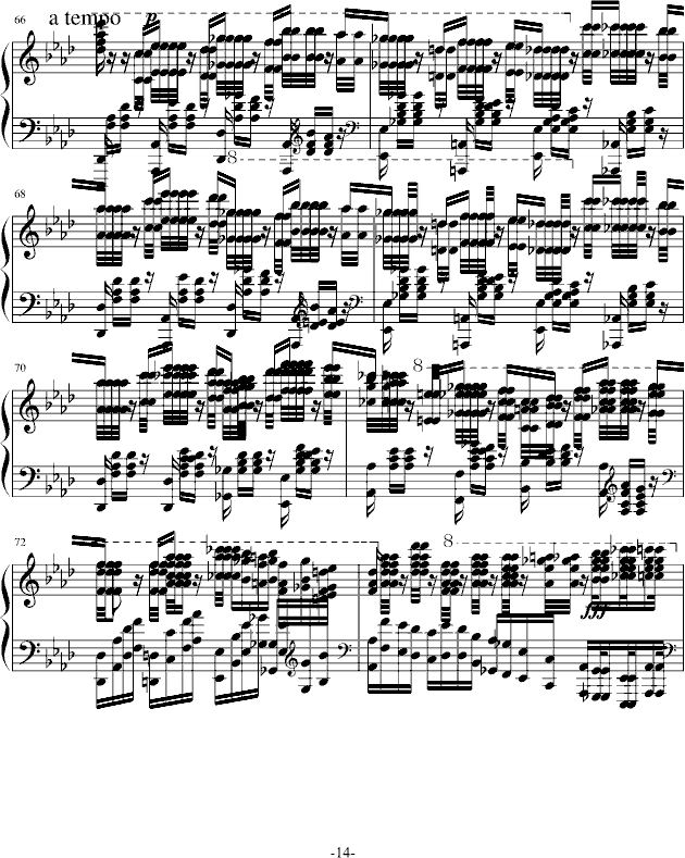 弄臣-钢琴谱(钢琴曲)-李斯特14