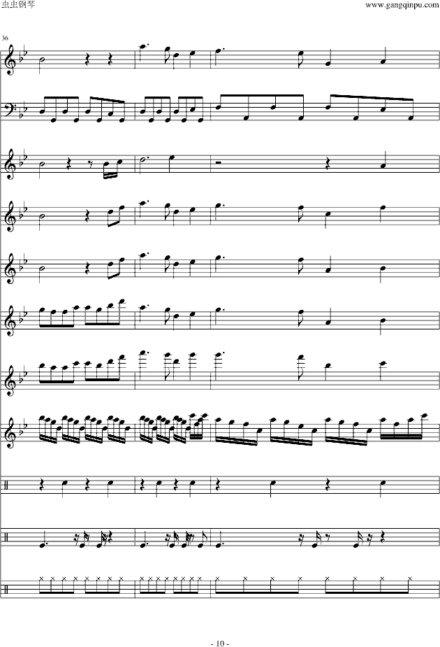 The Poet And The Pendulum-钢琴谱(钢琴曲)-Nightwish10