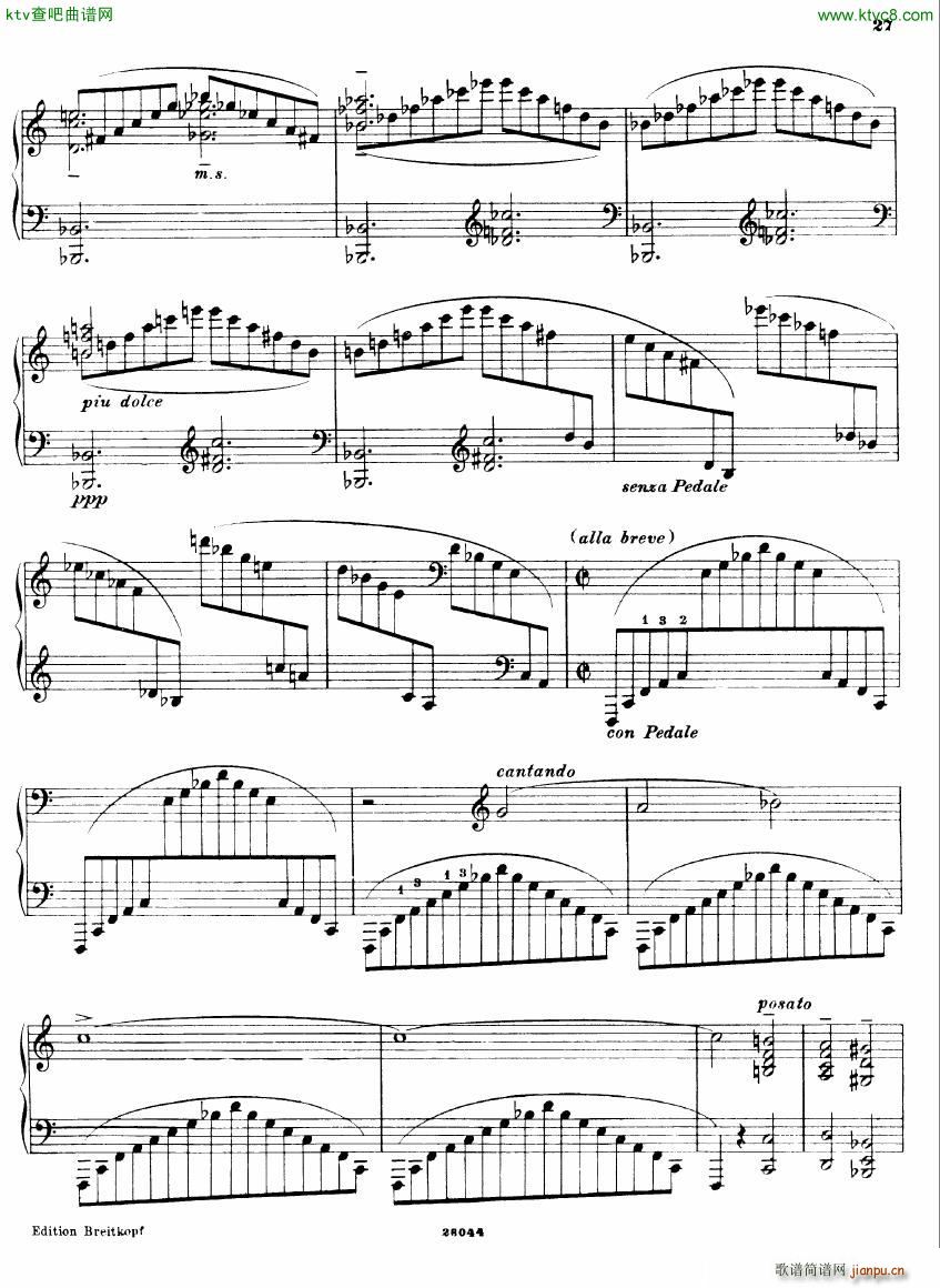 Busoni 1 Elegy No 38