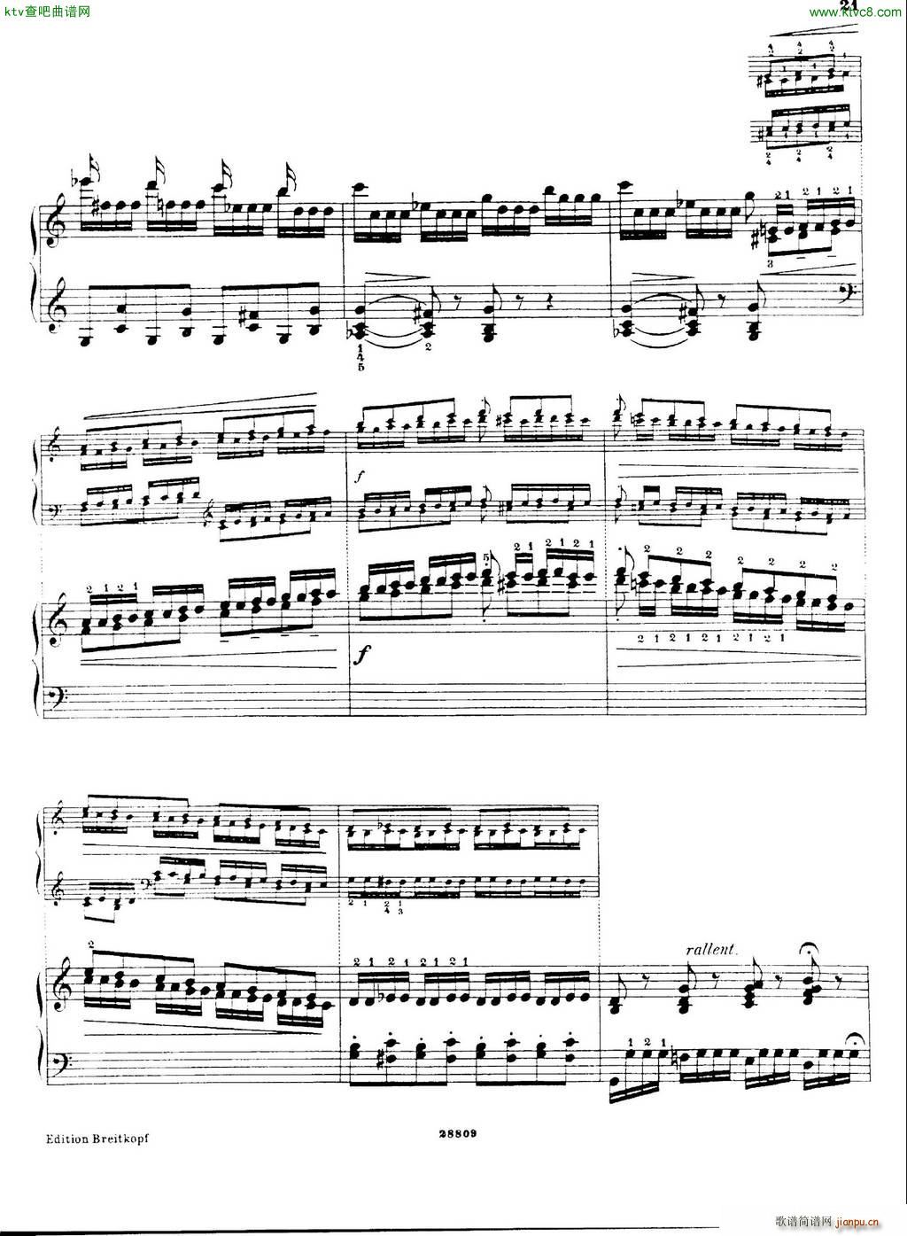 Busoni Etudes 521
