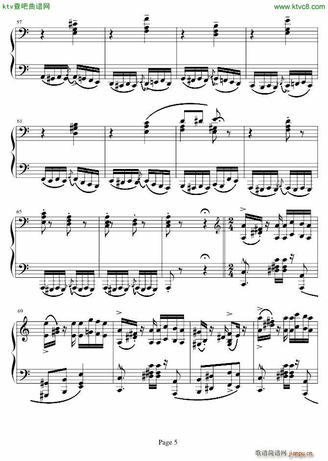 帕格尼尼大练习曲NO 6_李斯特5