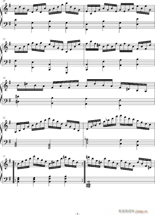 G大调第五练习曲_PARROT1862