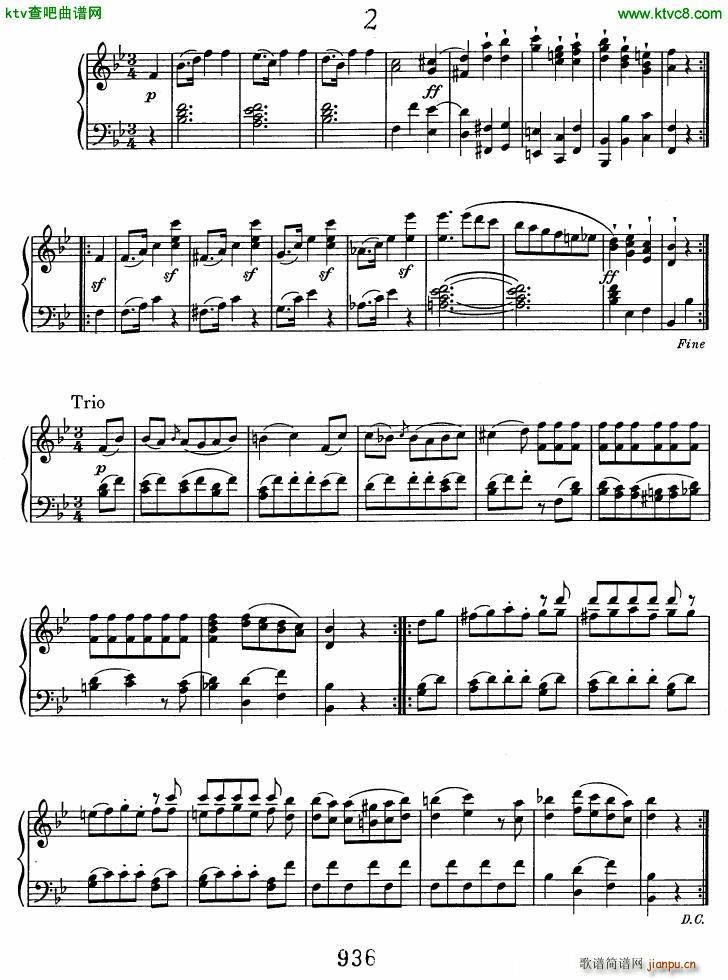 Beethoven WoO 7 12 Minuets2