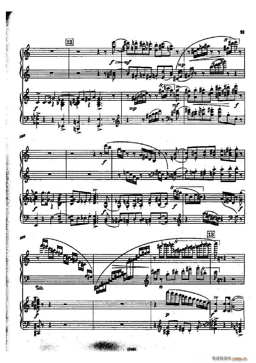 Dohnanyi Variations Nursery Rhyme Op25（一）13