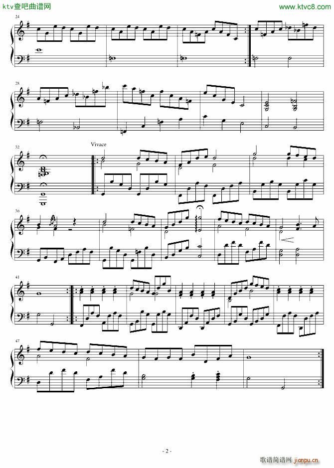 小奏鸣曲 opus 12 nr 2 作曲2