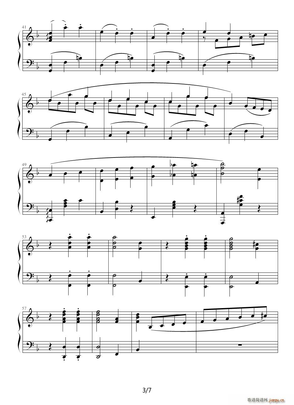The Sound of Music 经典的钢琴曲 不下后悔3