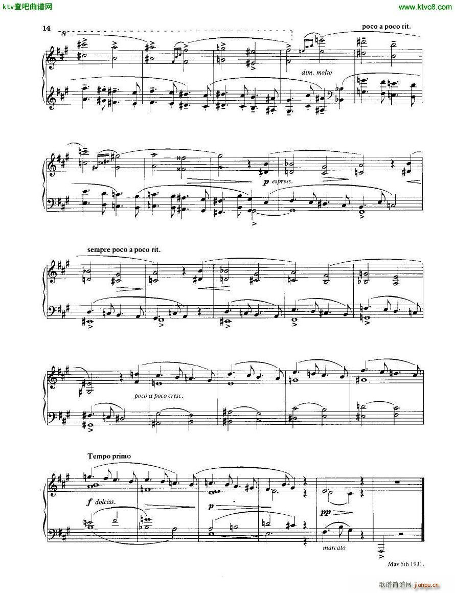 Britten 12 Variations14
