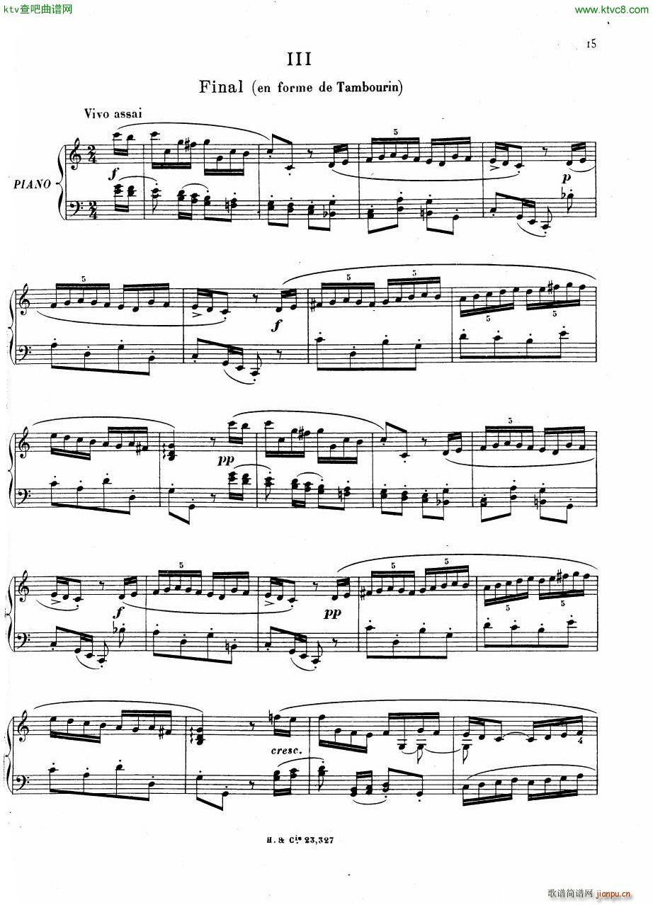 Hahn Reynaldo Piano sonatina8