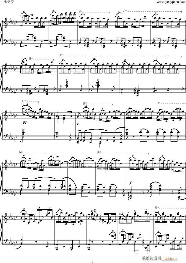 练习曲-Etude OP 10 No 5（黑键）_肖邦 chopin3