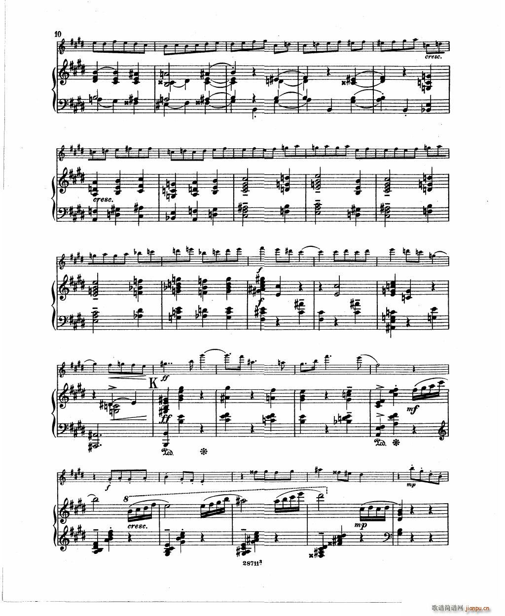 Bowen Humoresque for violin and piano12