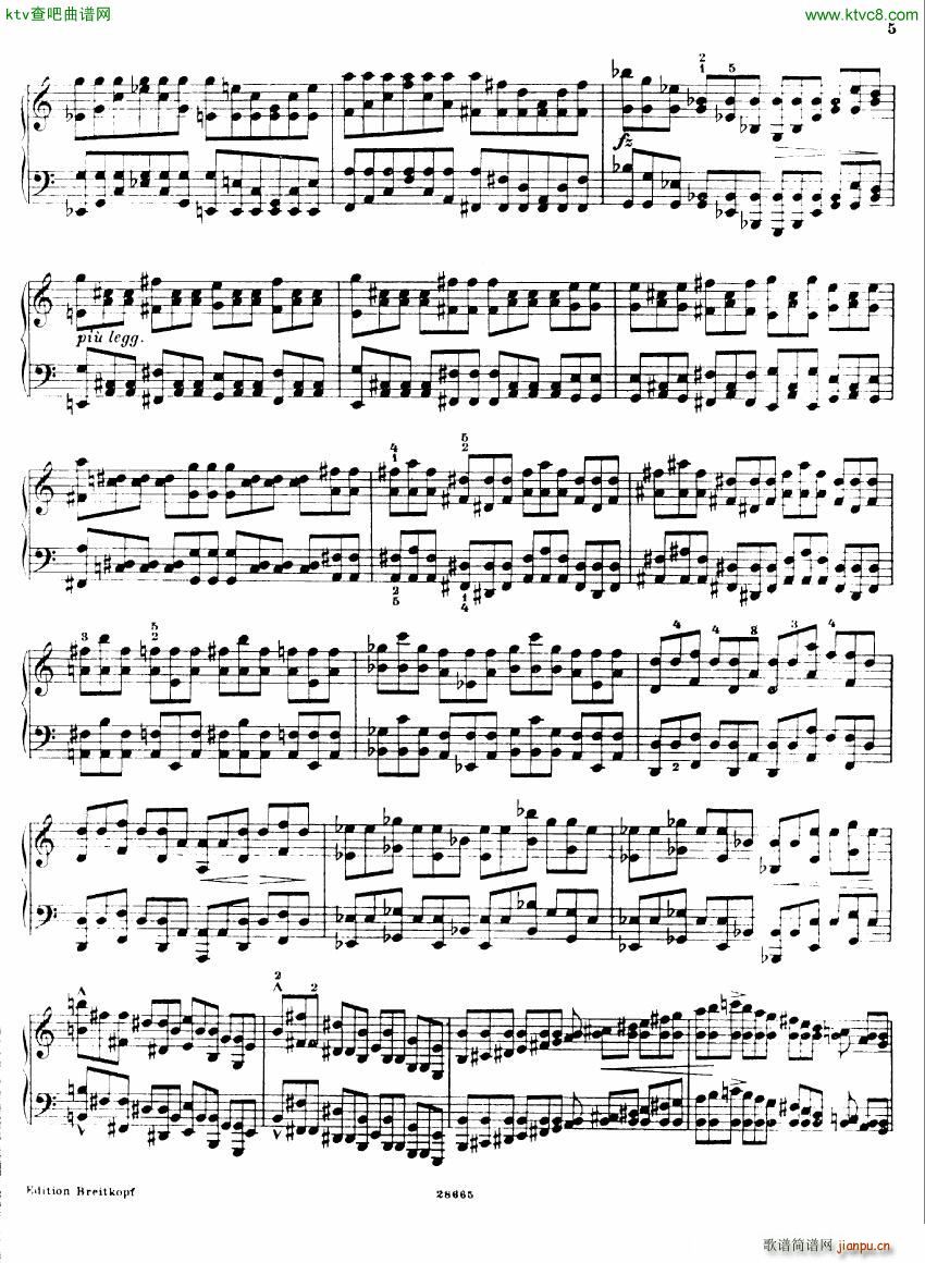 Busoni Etudes 15