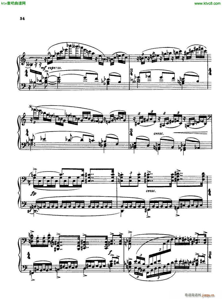 Bridge H160 Piano Sonata 1923 434