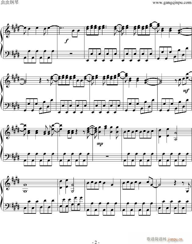 Need You Now 钢琴独奏版_Lady Antebellum2