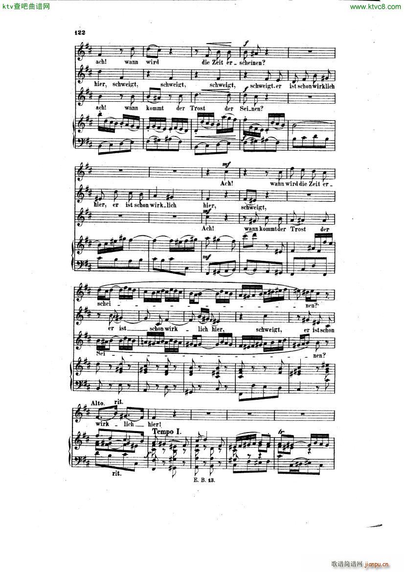 Bach JS BWV 248 Christmas Oratorio No 51 533