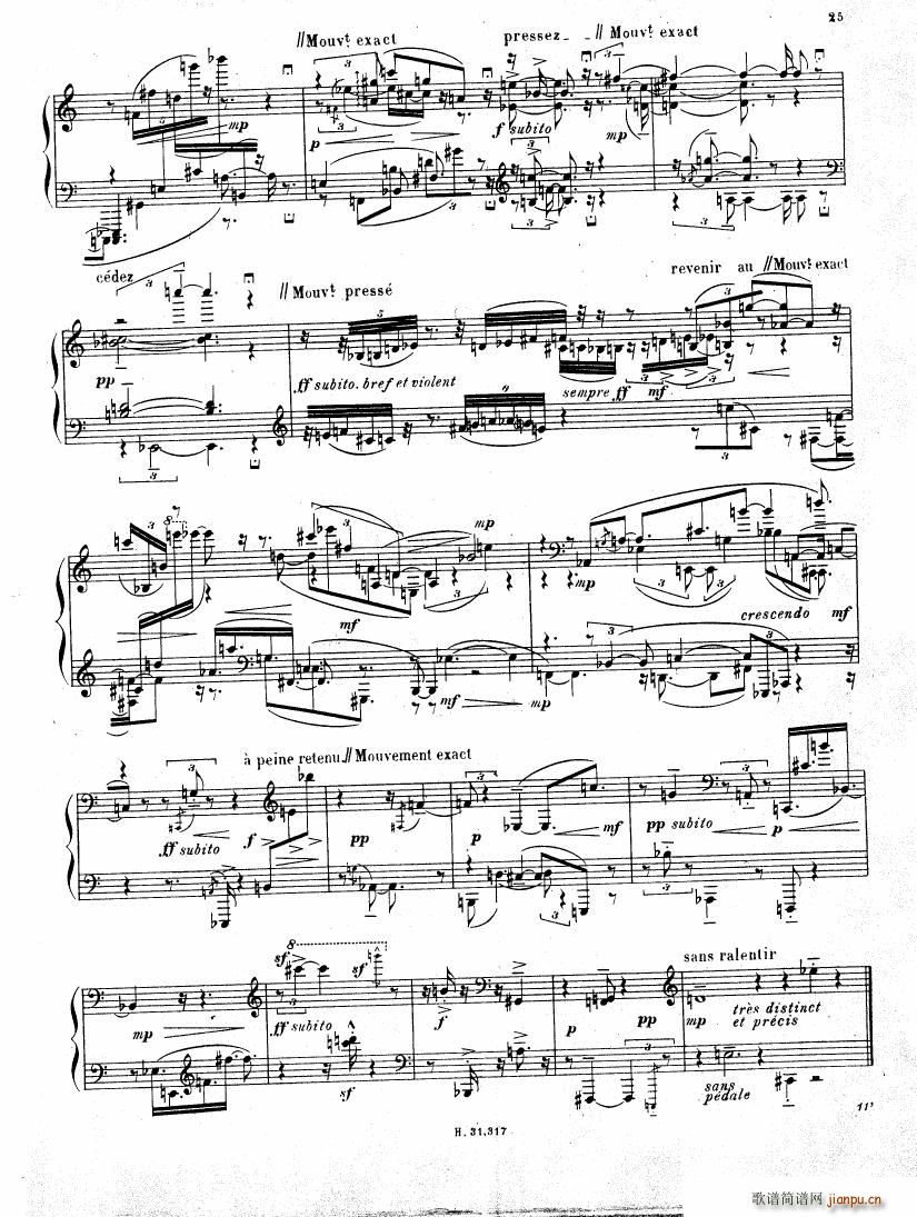 Pierre Boulez Sonata No 2 25 481