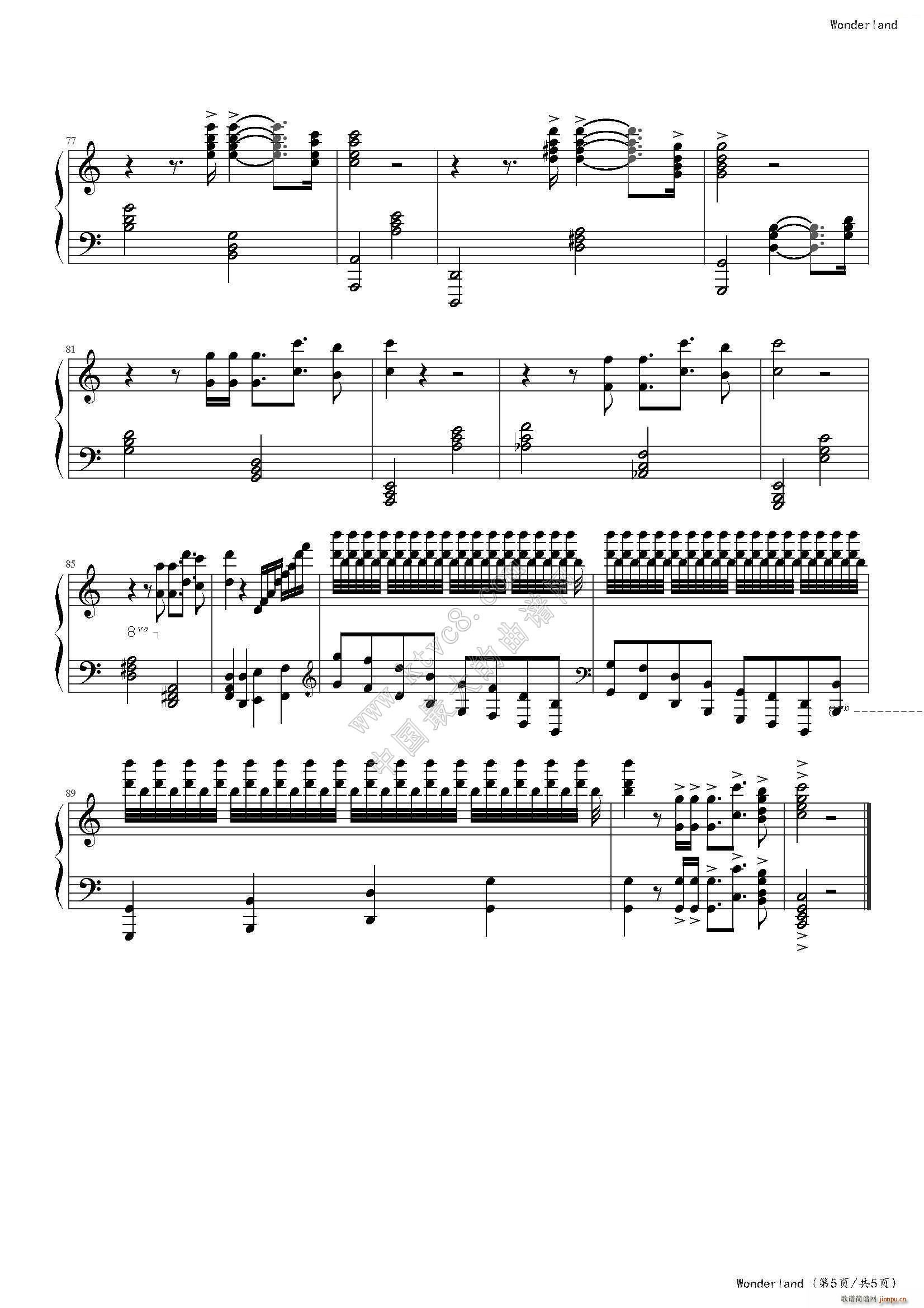 Wonderland - 新乐园(Maksim演奏原版)5