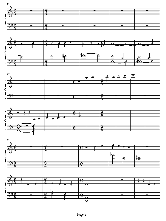 The Piano Duet（四手联弹）-钢琴谱(钢琴曲)-影视2
