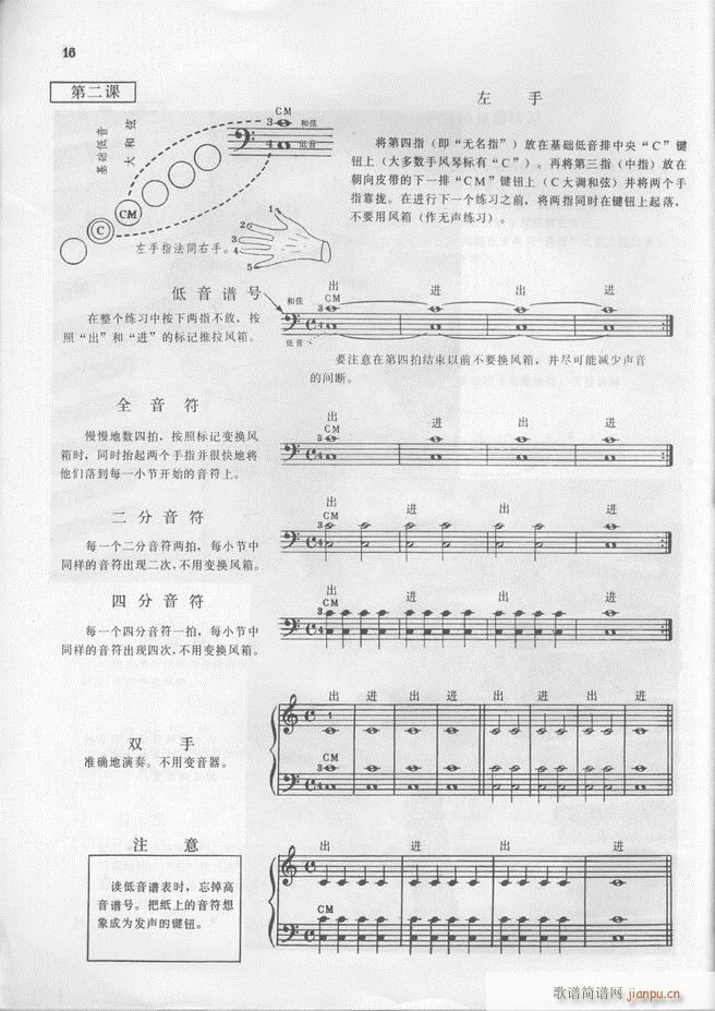 马格南特手风琴演奏法17