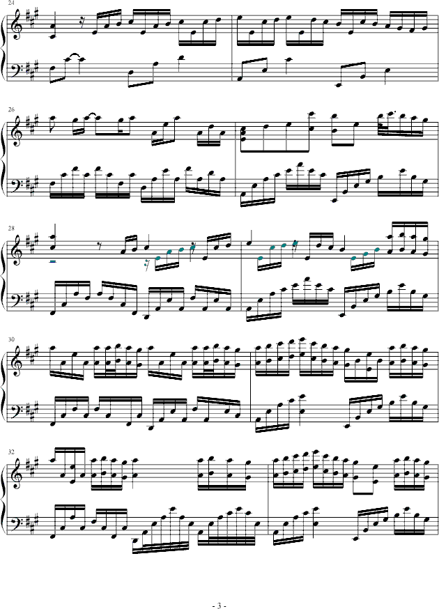 river flows in you(感动版)-钢琴谱(钢琴曲)-Yiruma3