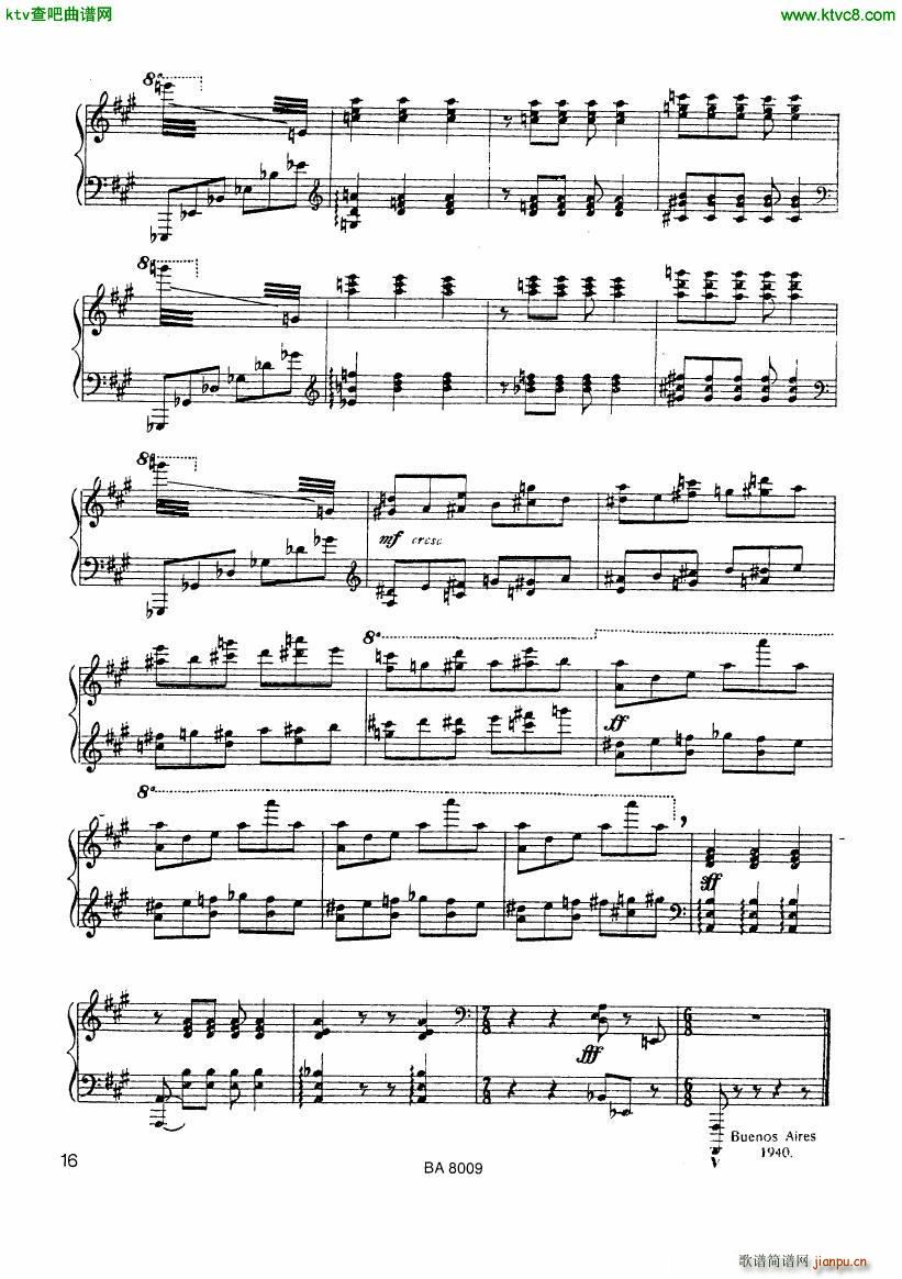 Ginastera Tres Piezas 3 Criolla7