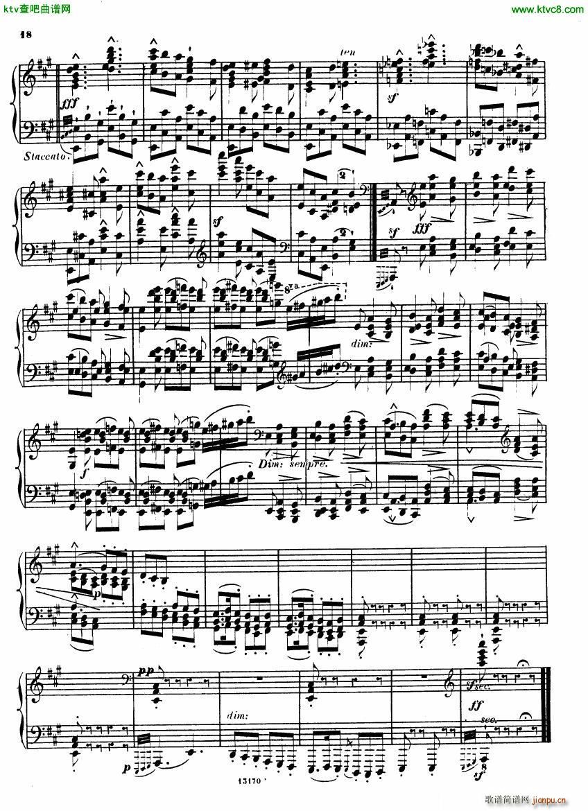 Alkan op 38b Deuxieme recueil de chants17