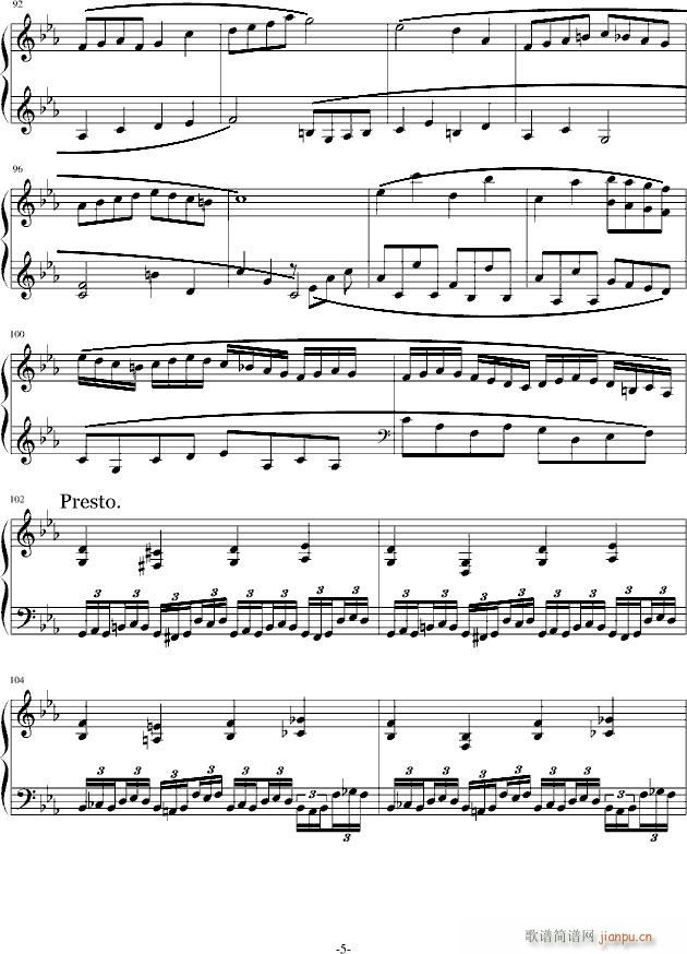 C小调第一钢琴奏鸣曲第三乐章（Ver 2011.6）_舍勒七世5