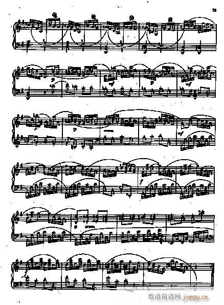 斯卡拉蒂奏G大调鸣曲 作品：K,13-手风琴4