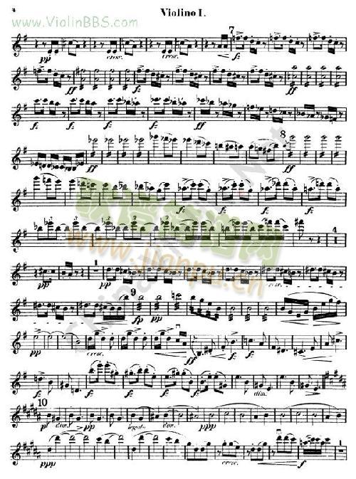 Symphony No.9 in E Minor. Op.95 (New World)第一小提琴3