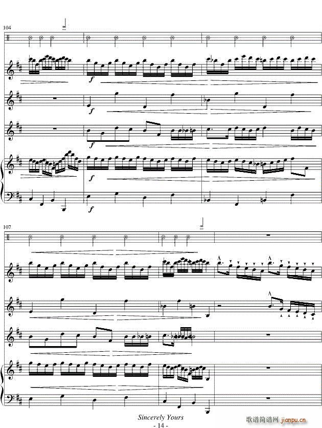 黑猫的探戈（变奏曲）钢琴总谱14