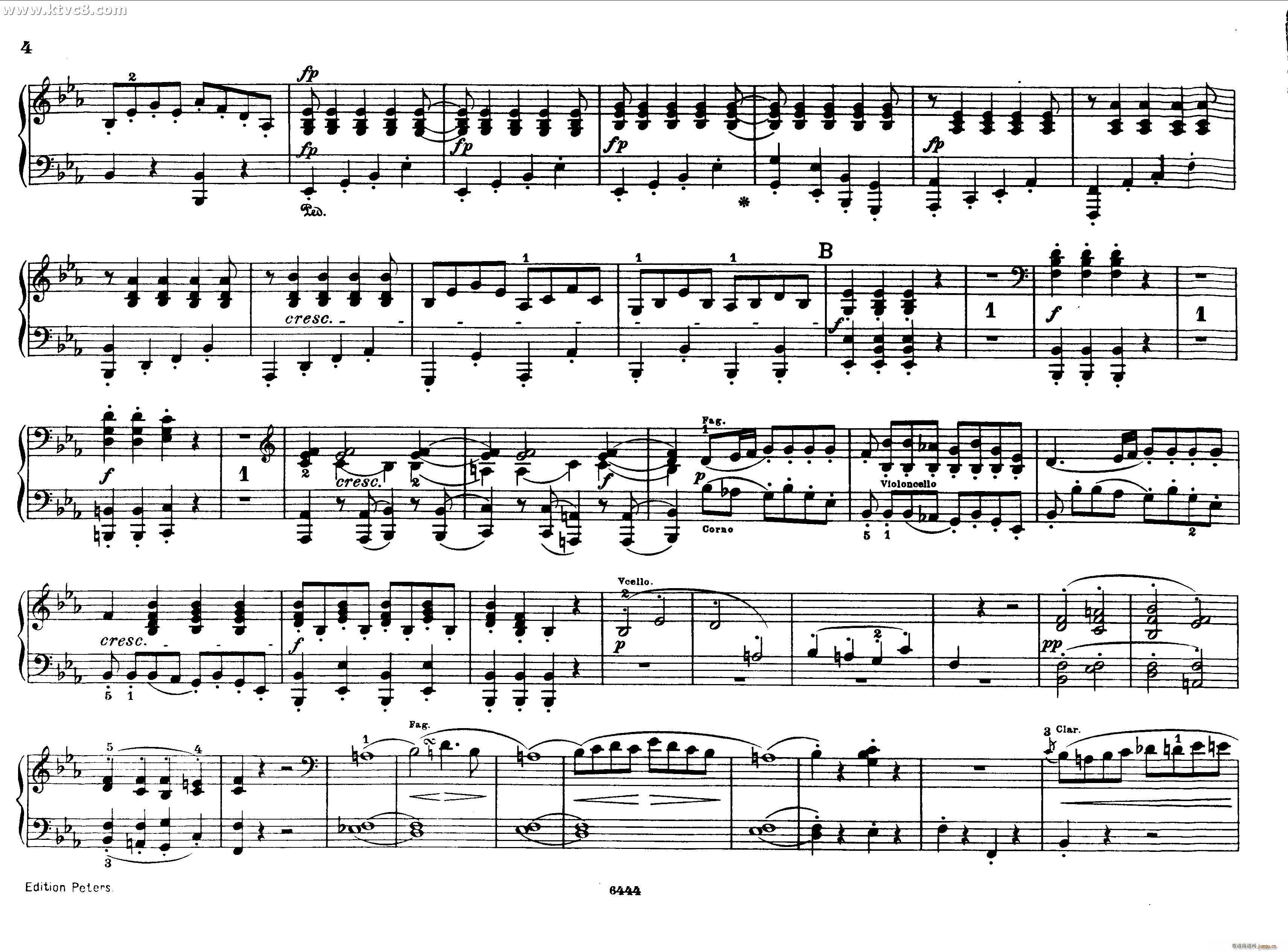 贝多芬大七重奏Op 20 钢琴四手联弹3