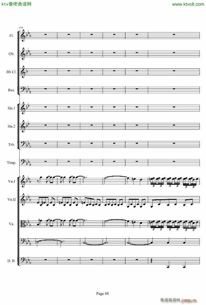 第三交响曲第一乐章_贝多芬88