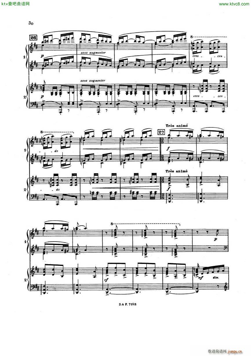 busser debussy Petite Suite 2P30