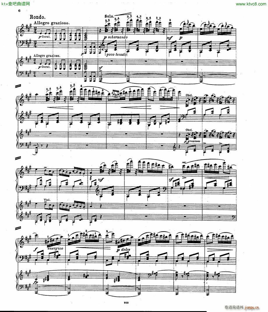 Hummel op 56 Rondo brillant pno orch5